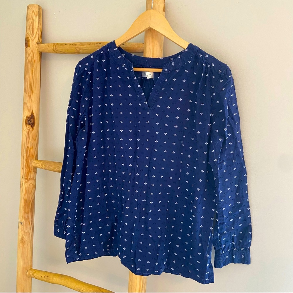 Time and Tru Navy Shirt